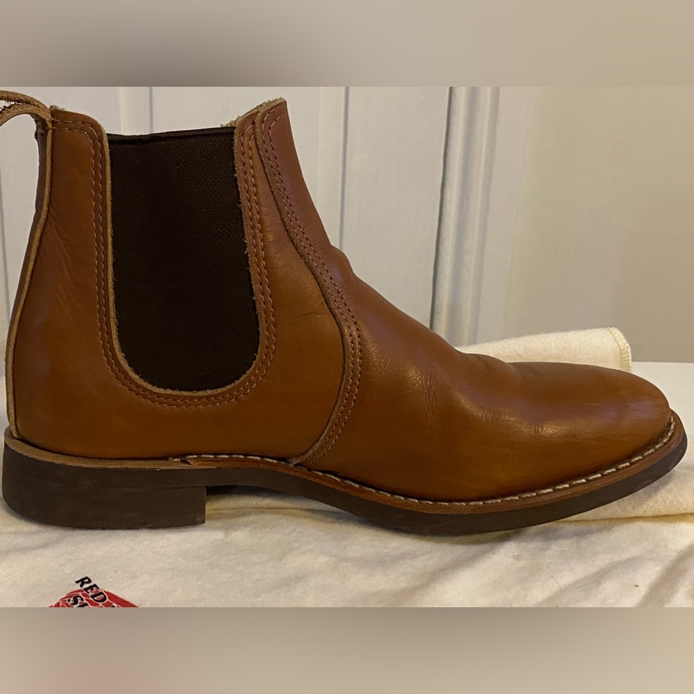 VGUC Redwing 6 inch Chelsea Boots in Pecan size 8 - Picture 6 of 16